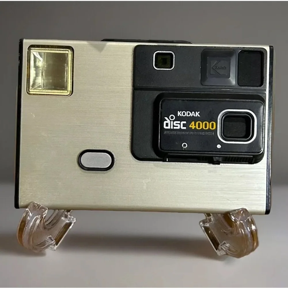 Kodak Disc 4000 Camera, UNTESTED  No Wrist Band 1982 Eastman Vintage